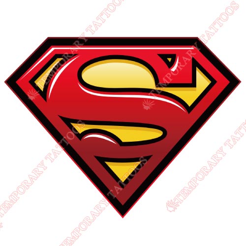 Superman Customize Temporary Tattoos Stickers NO.290